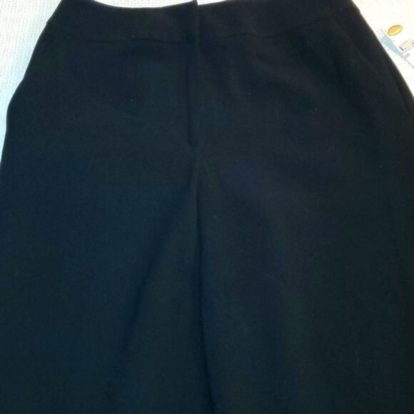 Talbots Lined High Waisted Wide Leg Zip & Clasp Closure Dress Sz 4 Pants - Picture 1 of 14